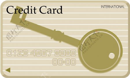 信用卡插画图片