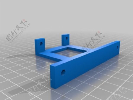3D打印机电子风扇支持