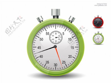 计时器和秒标PSD素材