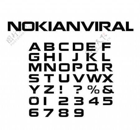 NOKIA字体