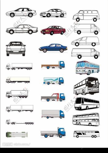 27款不同类型的车VI设计专用图片