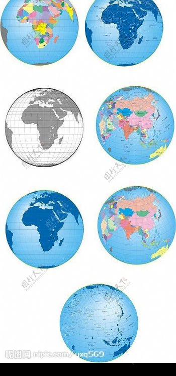 世界地球英文版图片