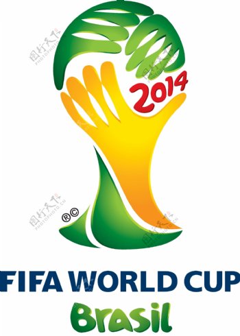 FIFA2014年巴西世界杯LOGO图片