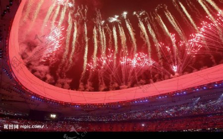 2008年8月8日北京奥运会开幕式3图片