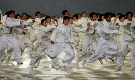 北京奥运开幕典礼作品图片