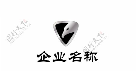 动物形鹰头企业logo图片