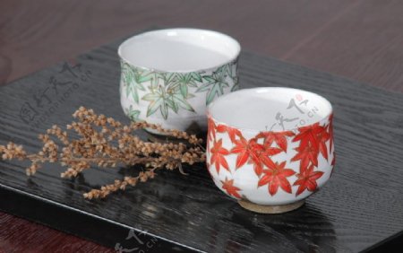 日本茶具图片