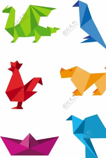 折纸动物图片