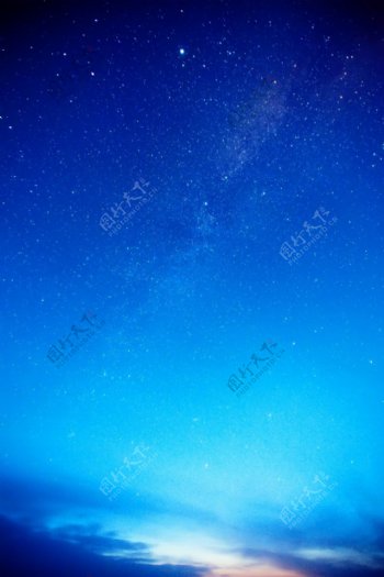 青海夜空图片
