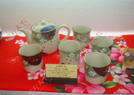 日本陶瓷茶具图片