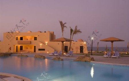 阿拉伯宾馆游泳池图片