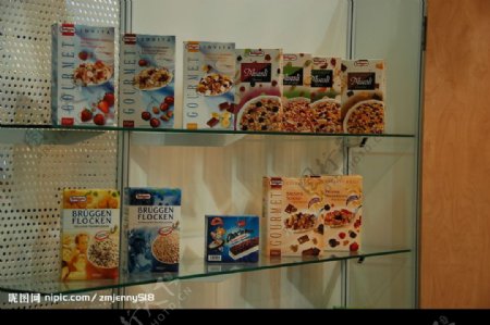 国际食品展展览展厅食品包装图片