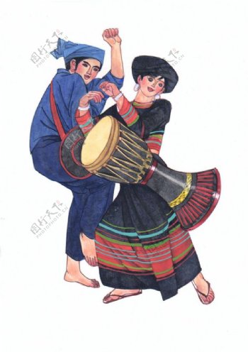 少数民族拉祜族图片