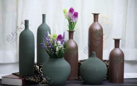 尚居家饰陶瓷花瓶图片
