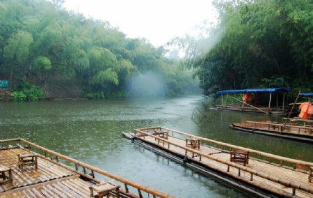 竹海溪水图片