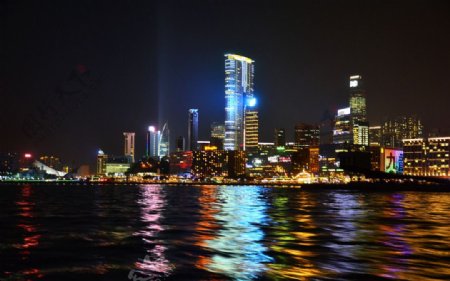 香港九龙夜景图片