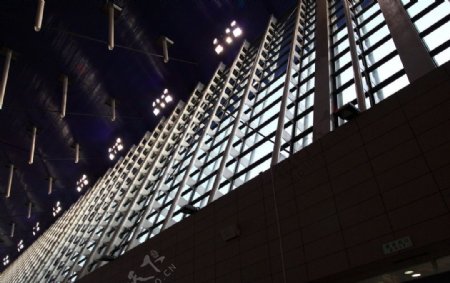 浦东机场大厅图片