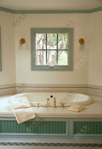 室内摄影现代风格浴室装修高清写真一角图片