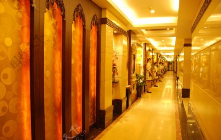 餐饮酒店走廊图片