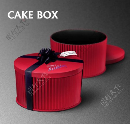 蛋糕盒月饼盒平面图图片