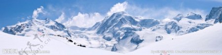 高原雪山雪景高清图图片
