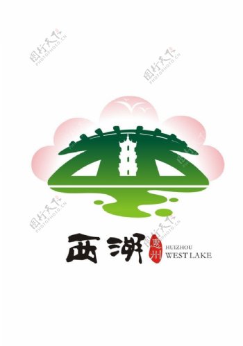 惠州西湖logo图片
