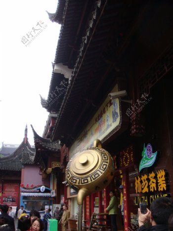 上海城隍庙铜壶图片