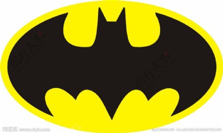 蝙蝠侠标志logo图片