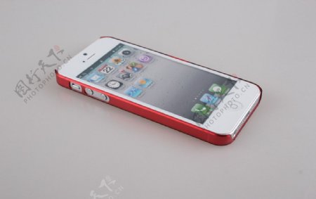 红色苹果iPhone手机壳子图片