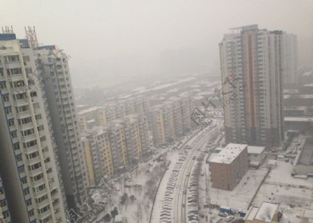 北京2014年雪景图片