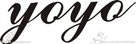 YOYO字体设计图片