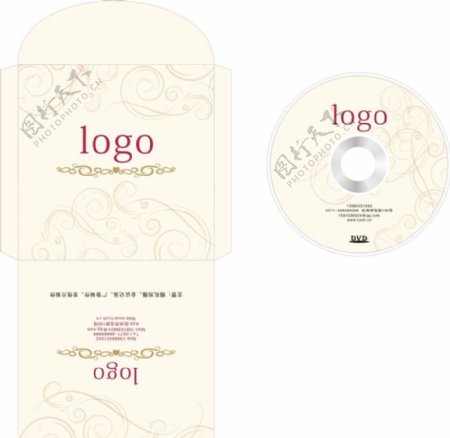 CD光盘盒包装设计图片