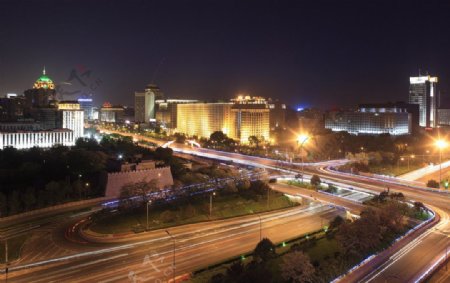 北京建国门立交桥图片