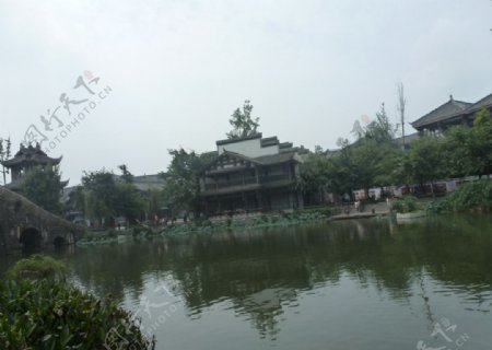黄龙溪旅游风景图图片