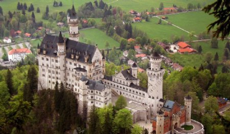 德国新天鹅城堡图片