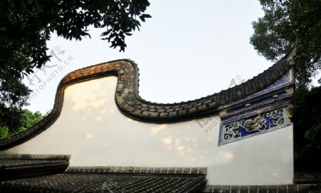 福州传统建筑马鞍墙图片