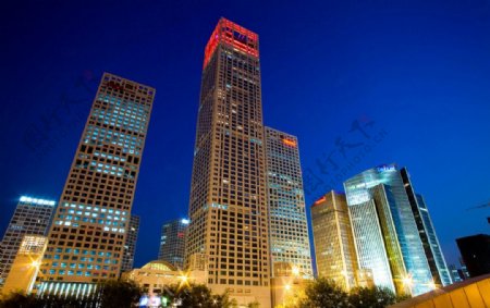 北京建外现代城风光图片