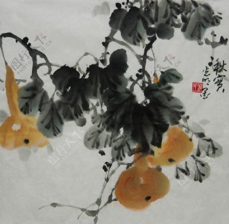葫芦姜光明中国卧龙书画院院长图片
