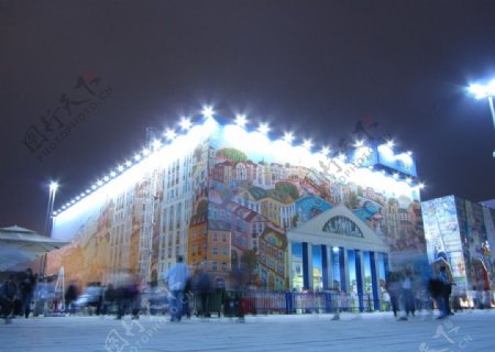 上海世博白俄罗斯馆图片