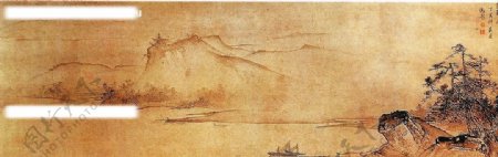 古代山水图片