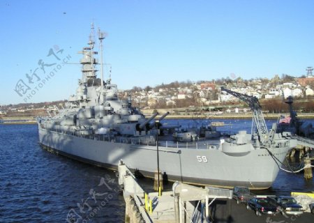 美國Bb59馬薩諸塞號戰列艦图片