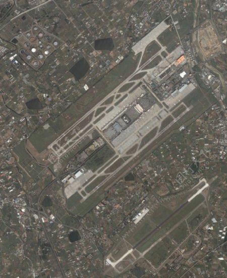机场卫星图超清晰图片