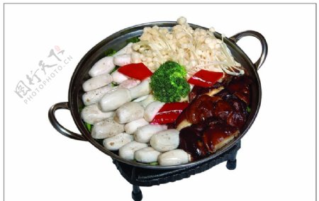 锅仔日本酱煮杂菇图片