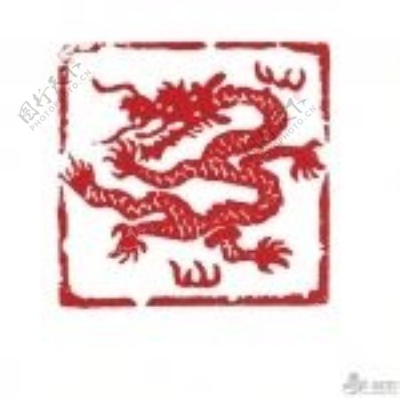 中国传统矢量龙纹图片