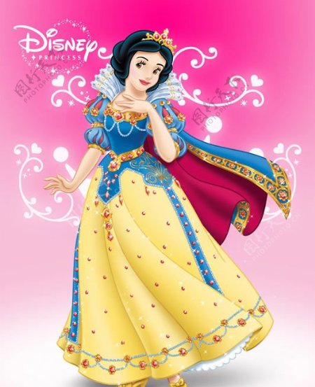 盛装白雪公主最新迪士尼海报图片