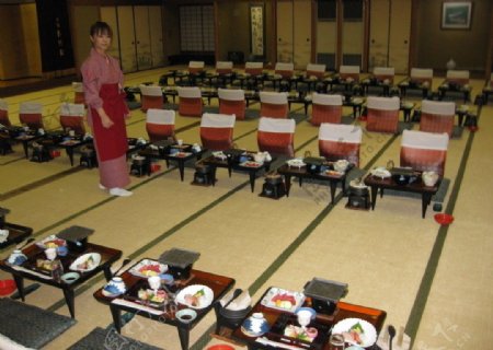 日本和食宴会场图片