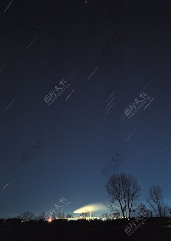 夜晚的天空图片