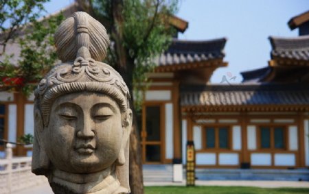 曲江南湖公园雕像图片