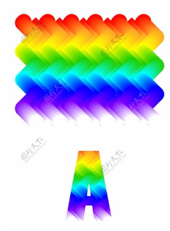 彩虹漸層底紋素材rainbow图片