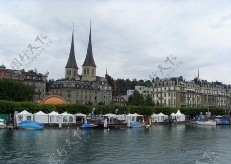 瑞士卢塞恩湖图片